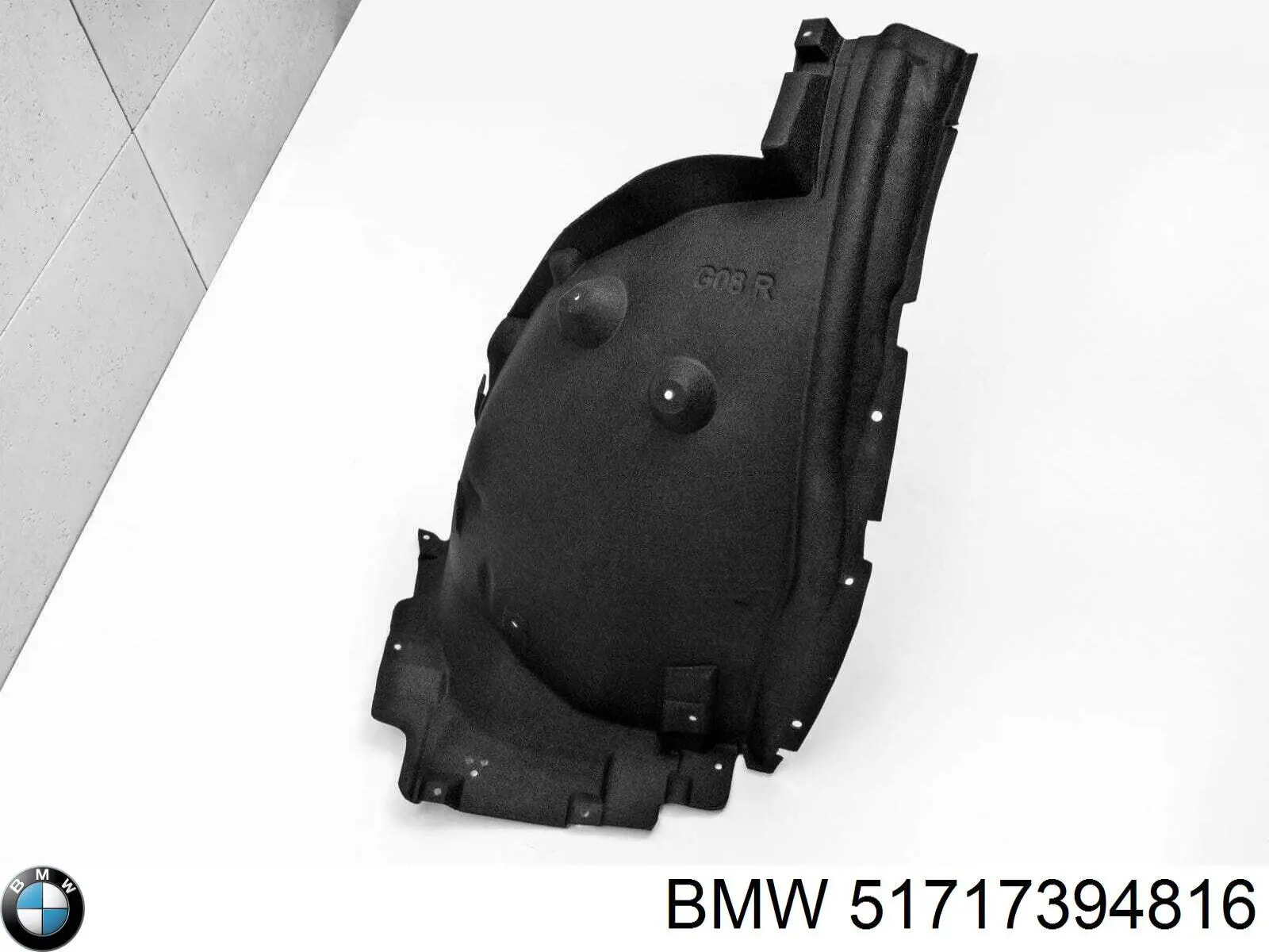 Guarda-barras direito traseiro do pára-lama dianteiro BMW 51717394816 preço, a partir de 52,64 USD