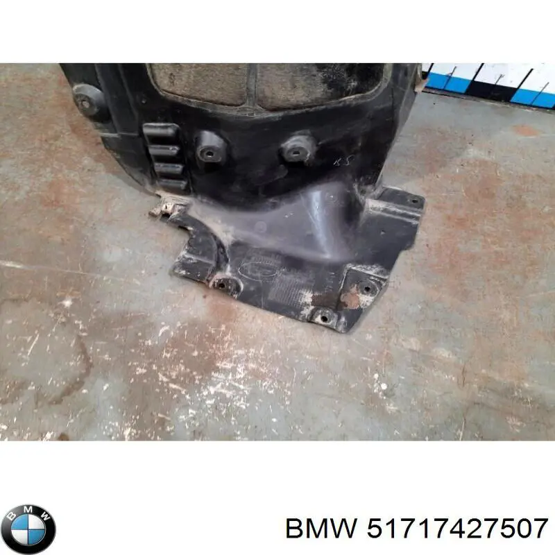 Guarda-barras esquerdo traseiro do pára-lama dianteiro BMW 51717427507 preço, a partir de 191,98 USD