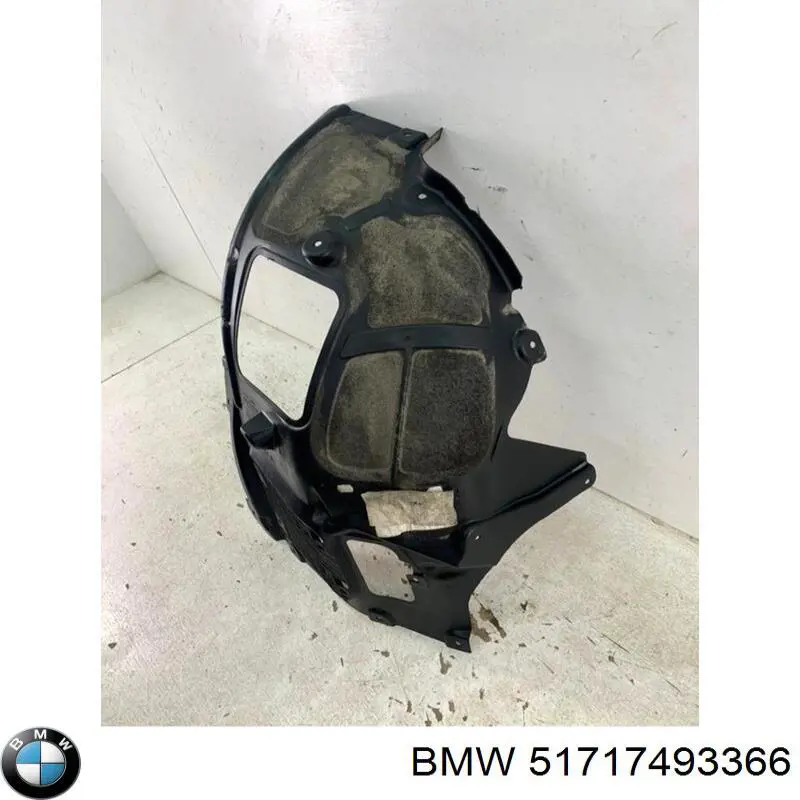 Guarda-barras direito dianteiro do pára-lama dianteiro BMW 51717493366 preço, a partir de 146,96 USD