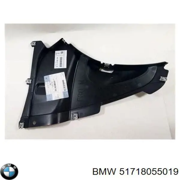 51718055019 BMW Proteção esquerda do pára-choque dianteiro