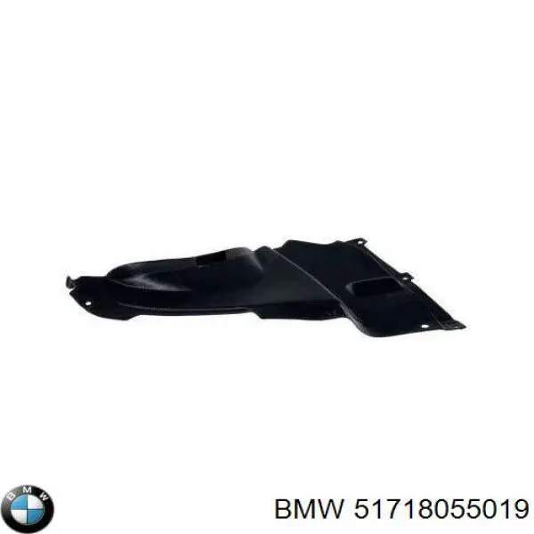 Compre 51718055019 BMW Proteção esquerda do pára-choque dianteiro
