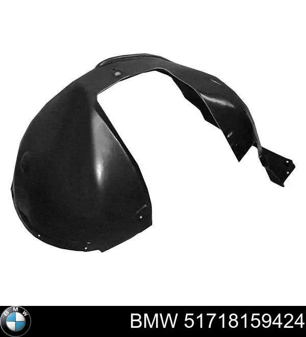 Guarda-barras direito do pára-lama dianteiro BMW 51718159424 preço, a partir de 28,32 USD