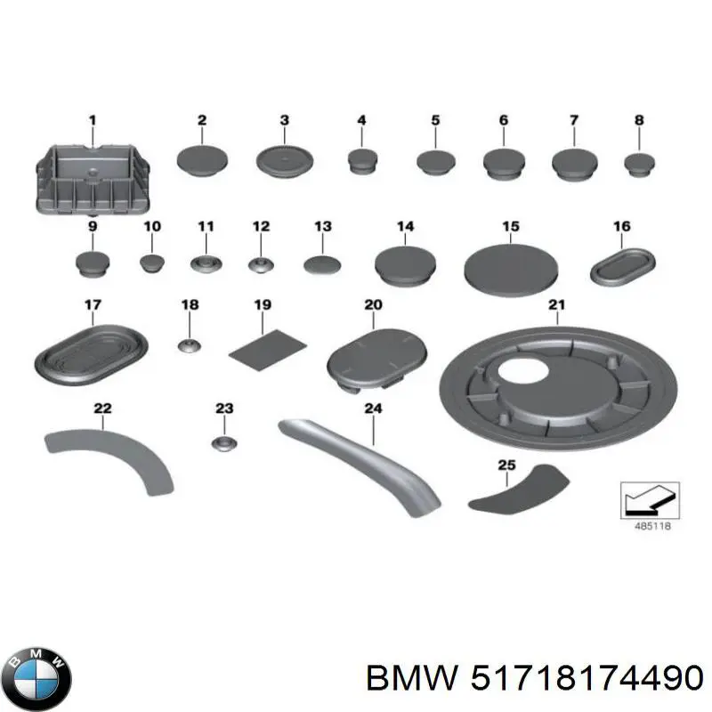 Compre 51718174490 BMW 