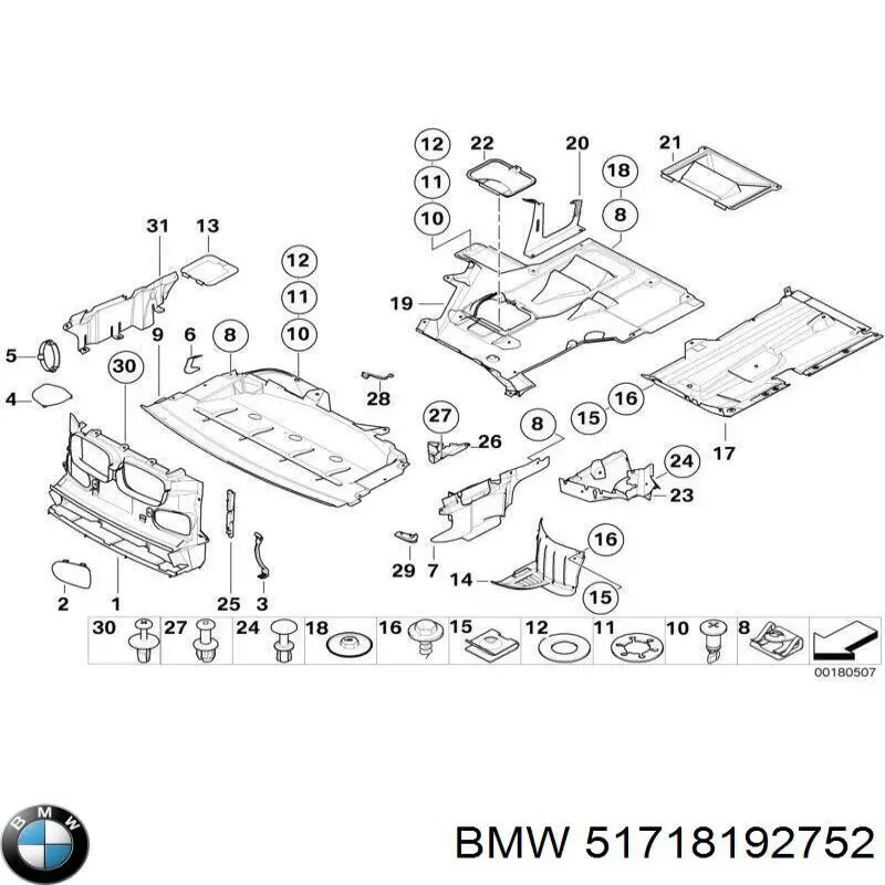  BMW 51718192752 preço, a partir de 63,37 USD
