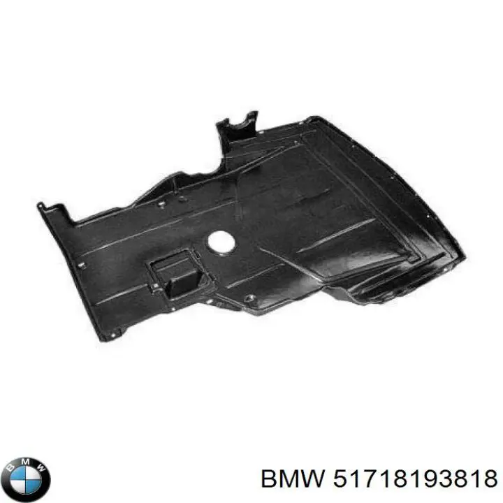 Proteção de motor dianteira BMW 51718193818 preço, a partir de 69,14 USD