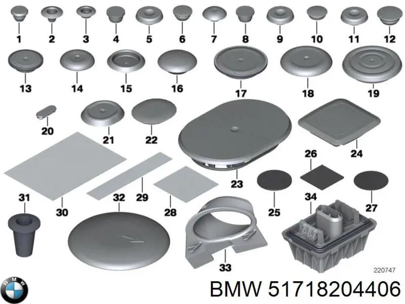 51718204406 BMW 