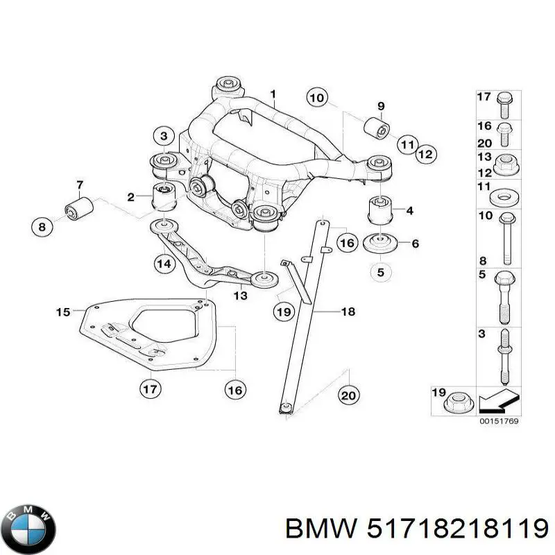 Compre 51718218119 BMW 