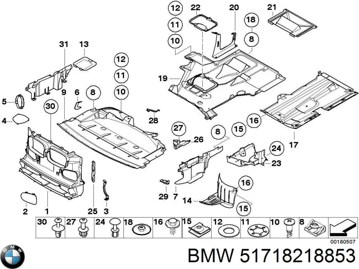  BMW 51718218853 preço, a partir de 68,79 USD