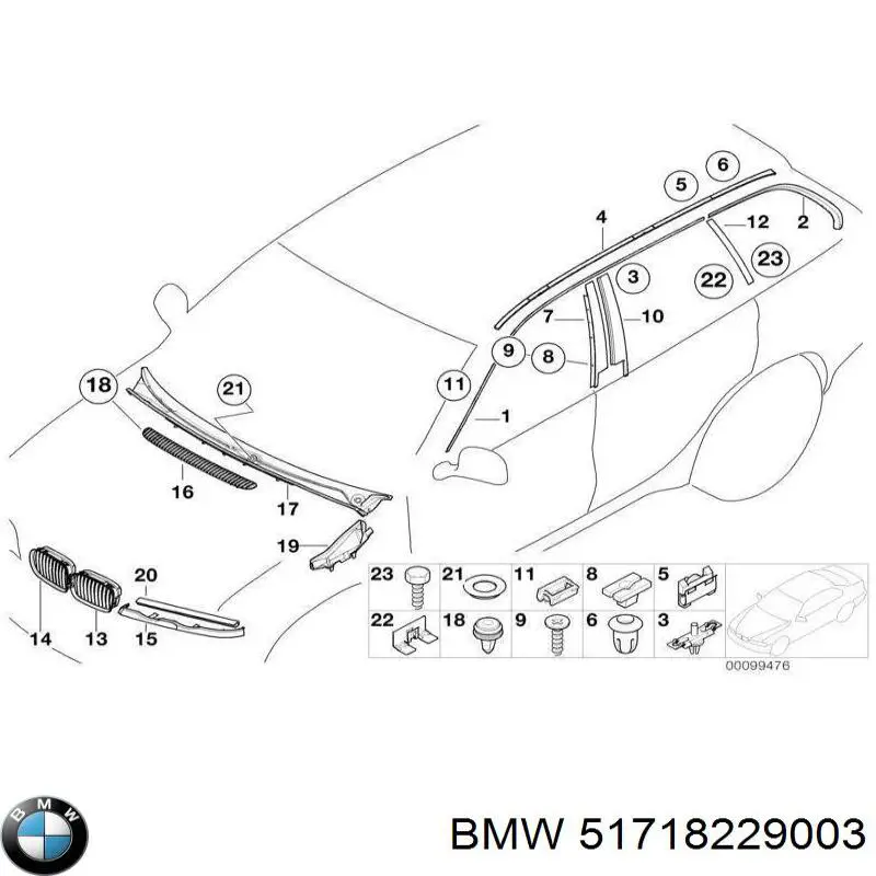  BMW 51718229003 preço, a partir de 1,06 USD