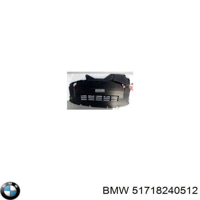Proteção de motor, de panela (da seção de motor) BMW 51718240512 preço, a partir de 60,49 USD