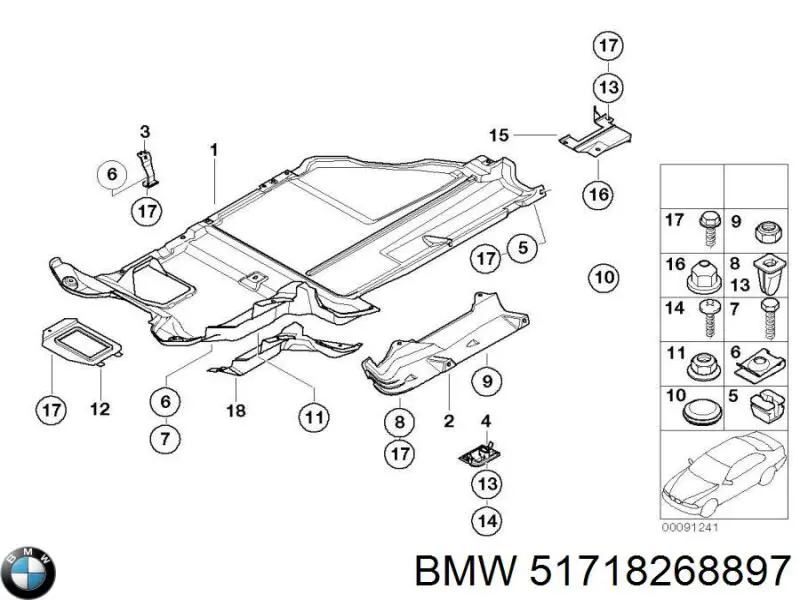 51718268897 BMW Tampa (tampão) do tanque de expansão