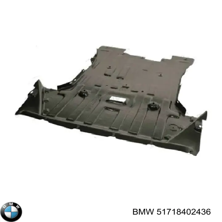 Compre 51718402436 BMW Proteção de motor dianteira