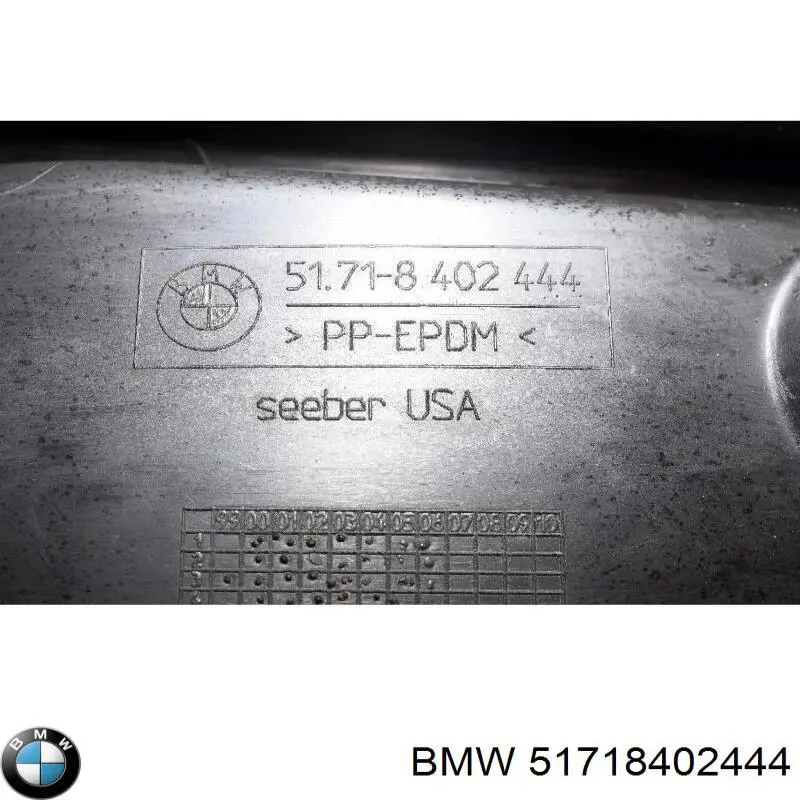 Guarda-barras direito do pára-lama dianteiro BMW 51718402444 preço, a partir de 80,53 USD