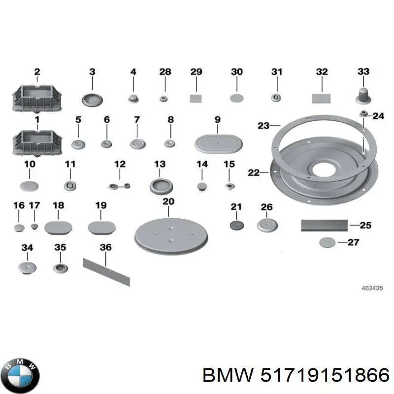  BMW 51719151866 preço, a partir de 91,70 USD