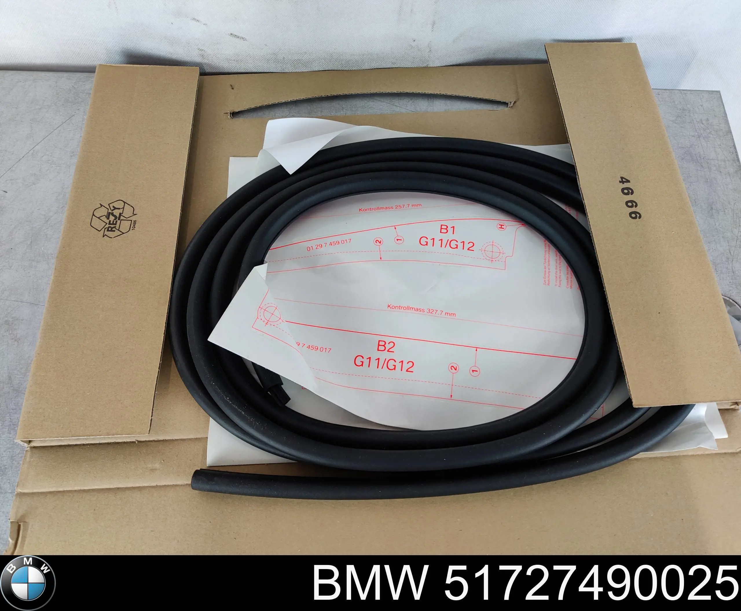 Compactador da porta dianteira (na porta) BMW 51727490025 preço, a partir de 368,48 USD