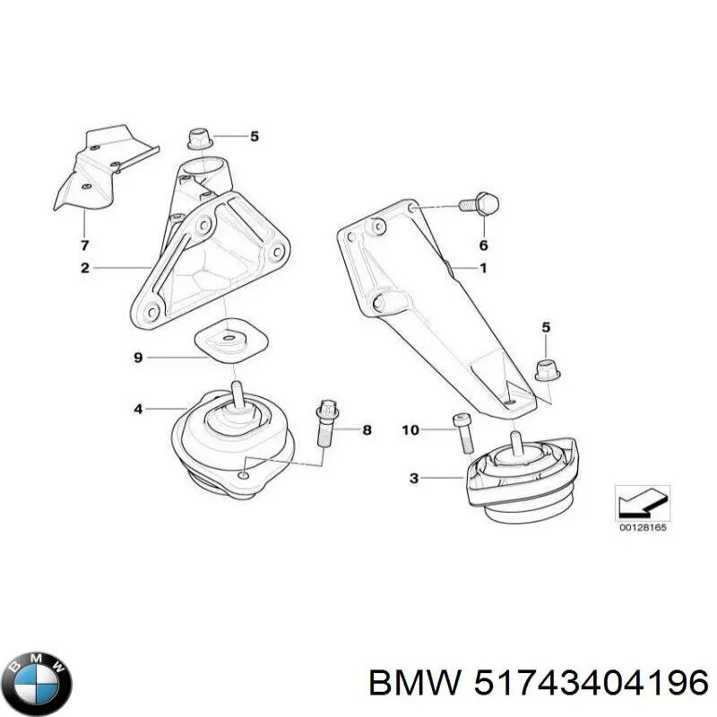  BMW 51743404196 preço, a partir de 43,79 USD