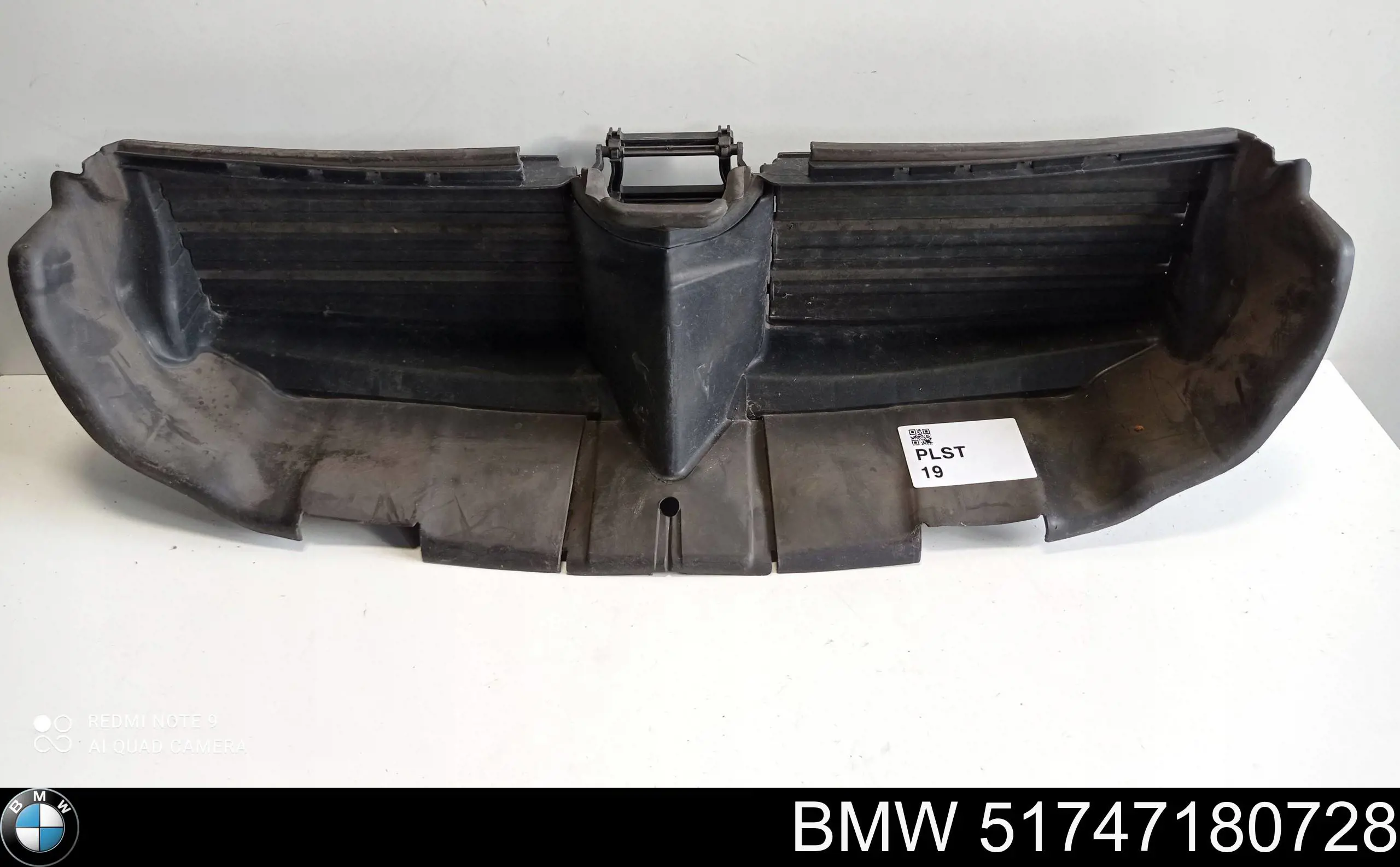 Compre 51747180728 BMW Perciana do radiador de esfriamento