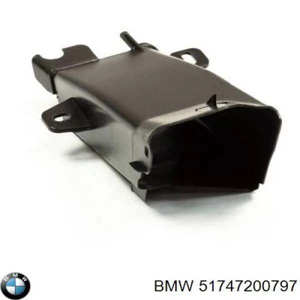 51747200797 BMW Conduto de ar do freio de disco esquerdo