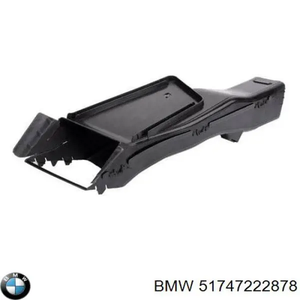 51747222878 BMW Conduto de ar do freio de disco direito