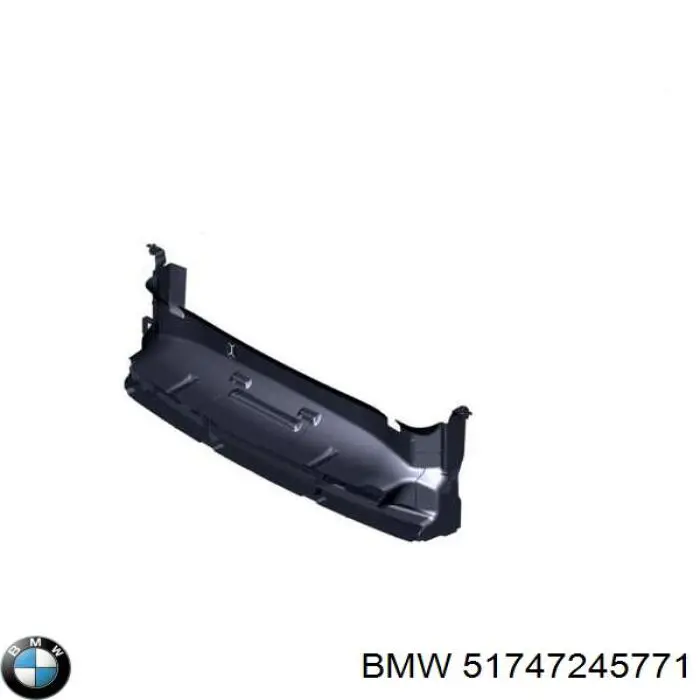 Conduto de ar (defletor) do radiador BMW 51747245771 preço, a partir de 107,47 USD