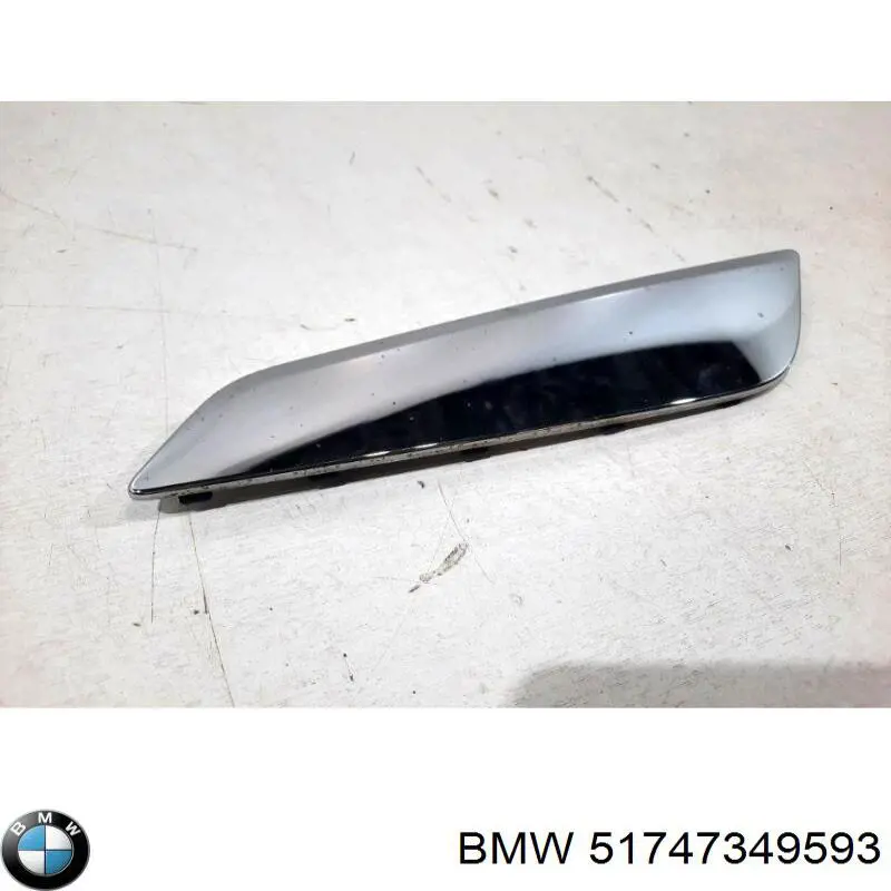 Moldura do pára-lama dianteiro esquerdo BMW 51747349593 preço, a partir de 29,77 USD