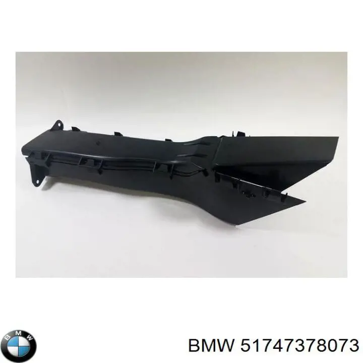 51747378073 BMW Conduto de ar do freio de disco esquerdo