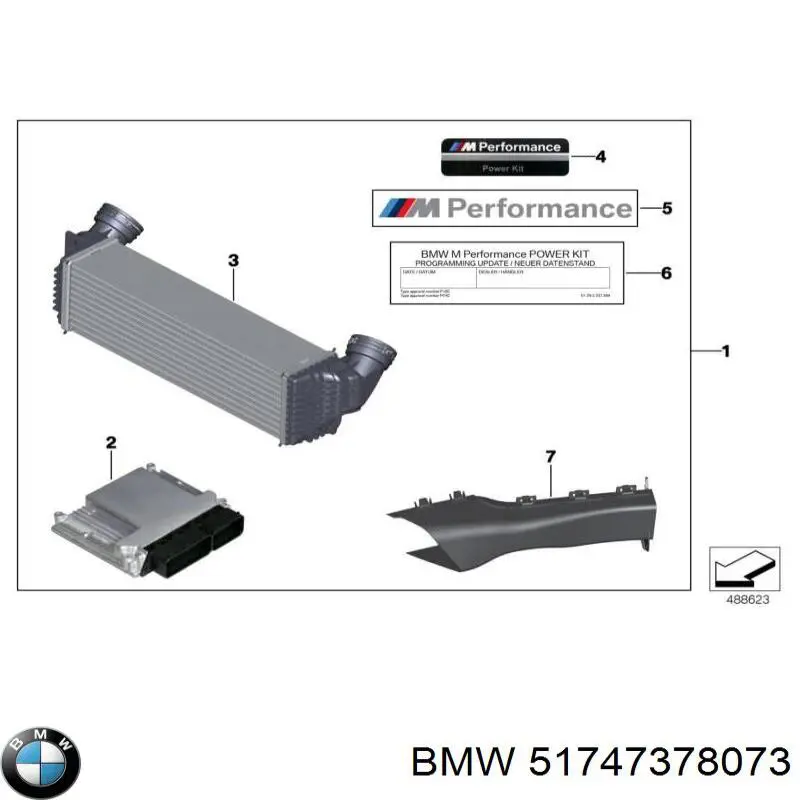 Conduto de ar do freio de disco esquerdo BMW 51747378073 preço, a partir de 74,79 USD