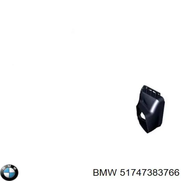 Compre 51747383766 BMW Conduto de ar (defletor) do radiador