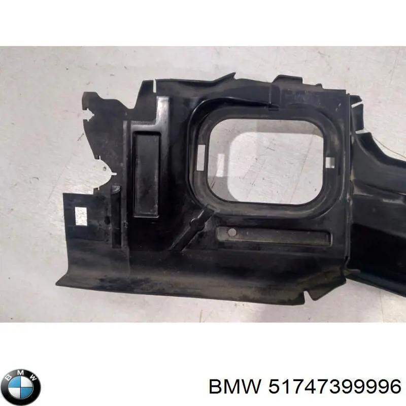 Conduto de ar/defletor do radiador, superior BMW 51747399996 preço, a partir de 80,91 USD