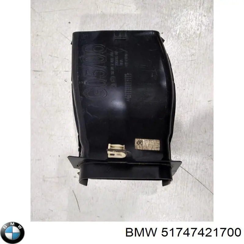 Conduto de ar do freio de disco direito BMW 51747421700 preço, a partir de 44,86 USD