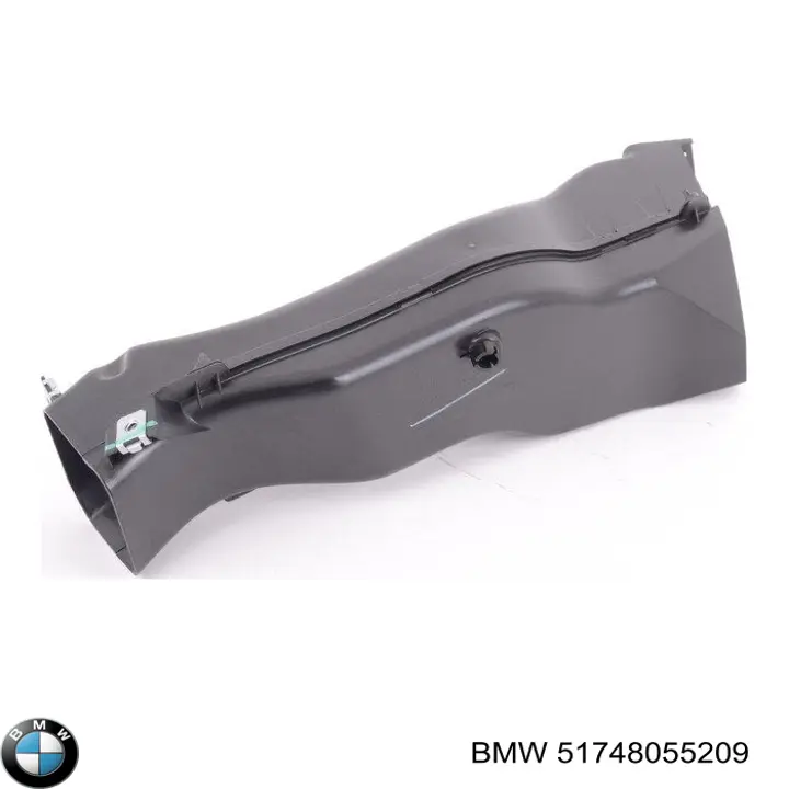 Conduto de ar do freio de disco esquerdo BMW 51748055209 preço, a partir de 50,37 USD
