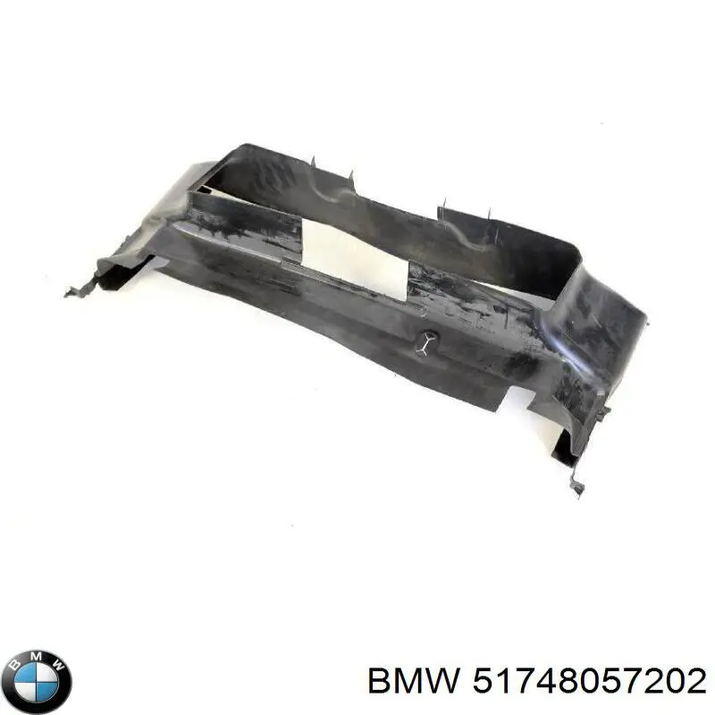 51748057202 BMW Conduto de ar (defletor) inferior do radiador