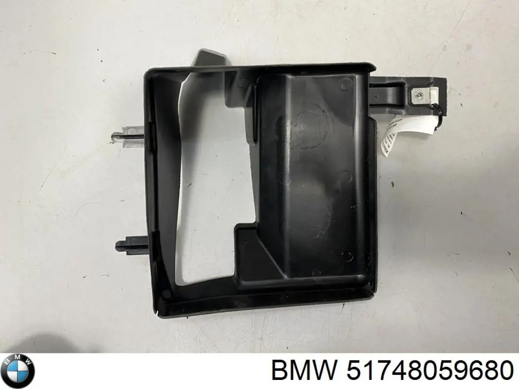 Compre 51748059680 BMW Conduto de ar (defletor) do radiador de óleo