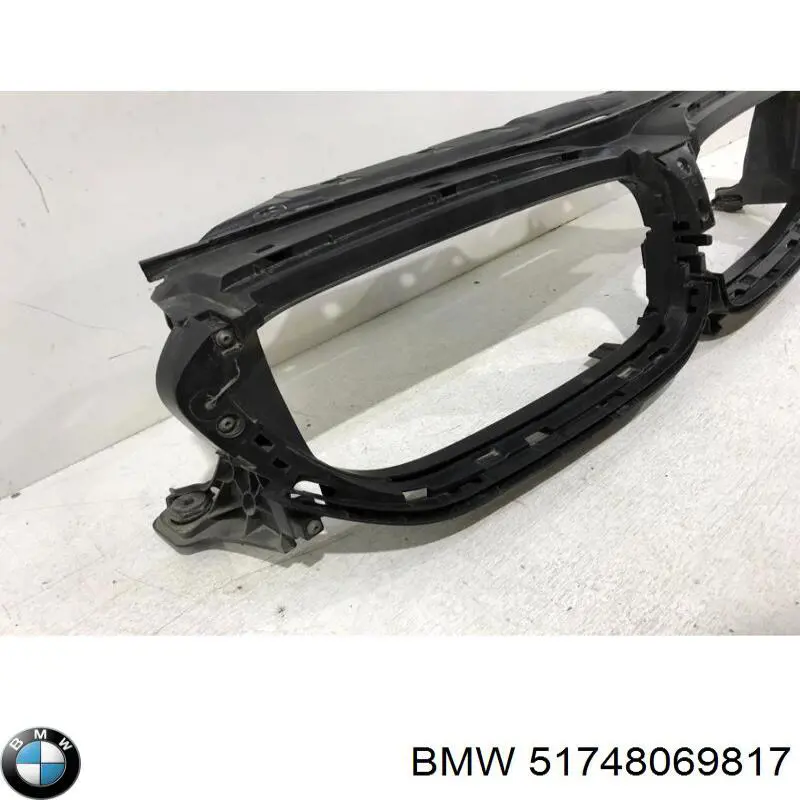 Compre 51748069817 BMW Conduto de ar/defletor do radiador, superior