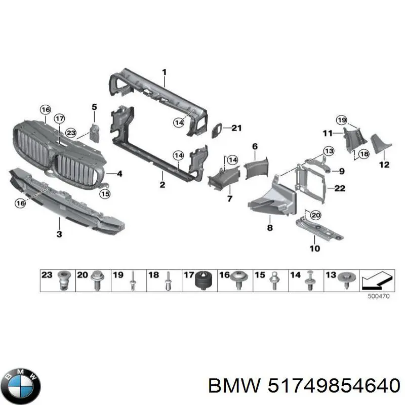 Acionamento (motor) de perciana do radiador BMW 51749854640 preço, a partir de 76,88 USD