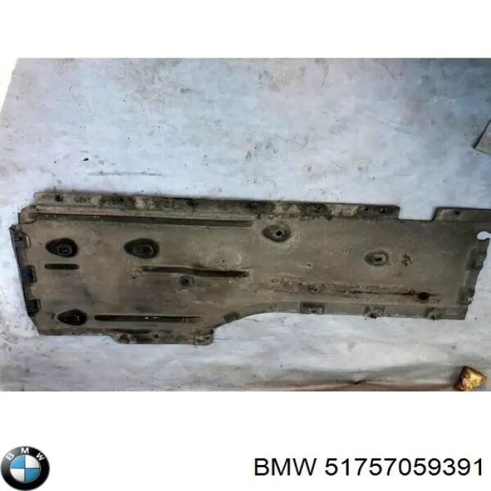Compre 51757059391 BMW Proteção de fundo esquerda