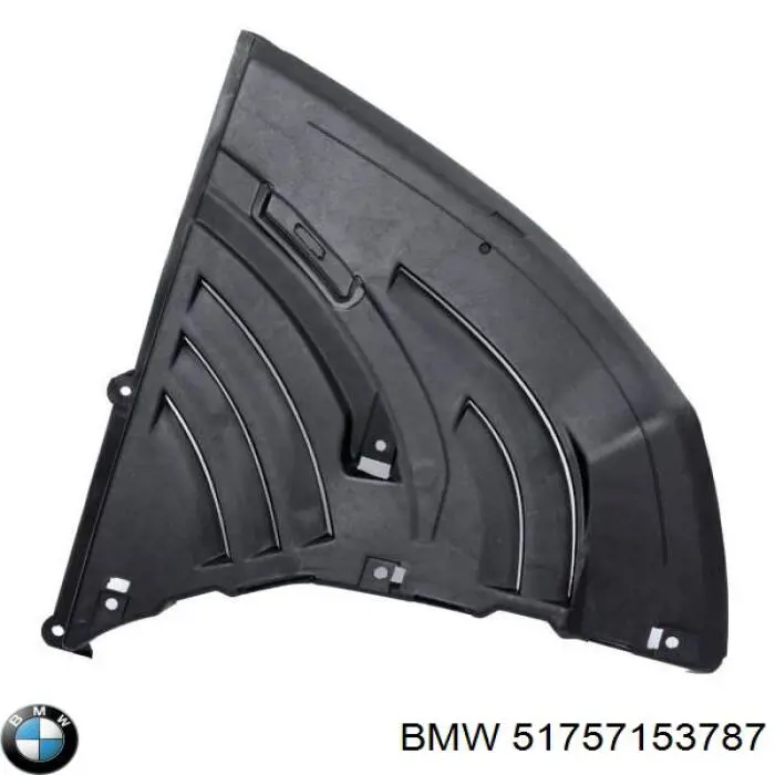 Proteção de motor esquerdo BMW 51757153787 preço, a partir de 27,97 USD