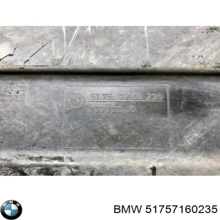 Compre 51757160235 BMW Proteção de fundo, parte média