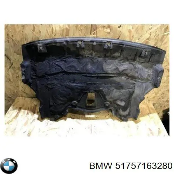 Proteção de motor, de panela (da seção de motor) BMW 51757163280 preço, a partir de 75,13 USD