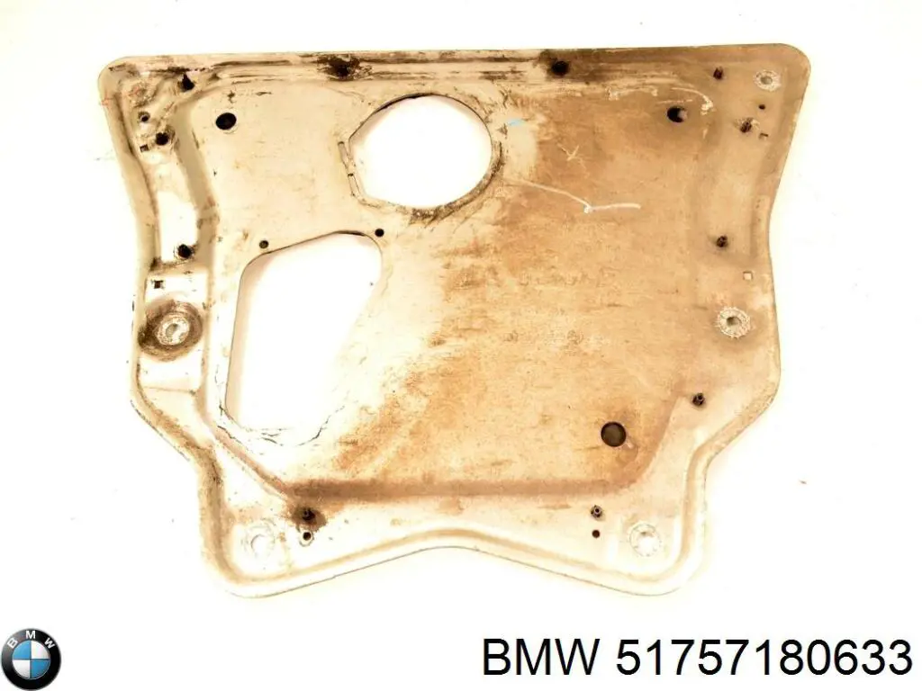 Proteção de motor, de panela (da seção de motor) BMW 51757180633 preço, a partir de 69,95 USD