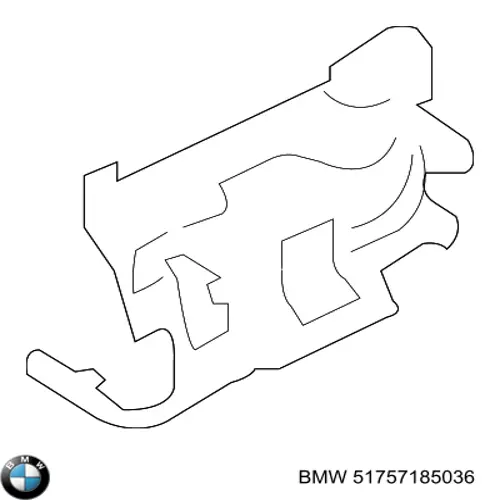 Proteção de fundo direita BMW 51757185036 preço, a partir de 56,50 USD