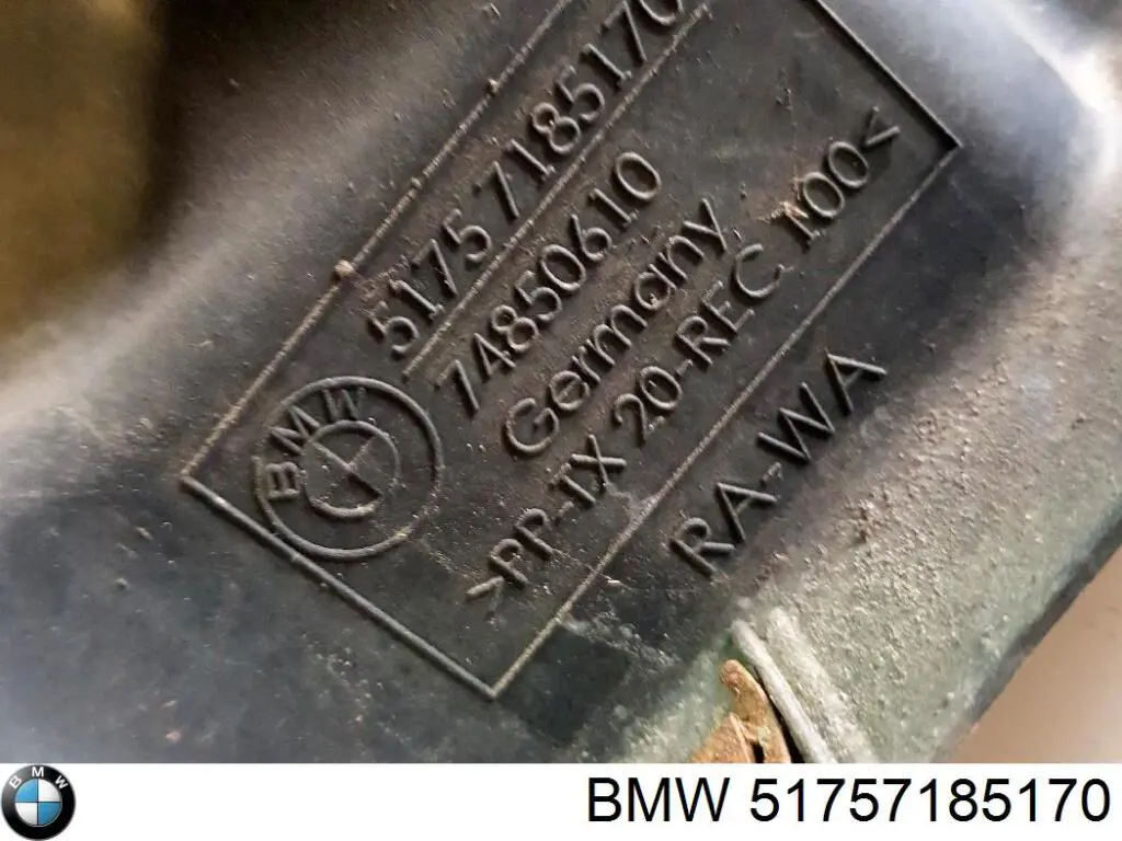 Isolamento de ruído da capota BMW 51757185170 preço, a partir de 25,82 USD