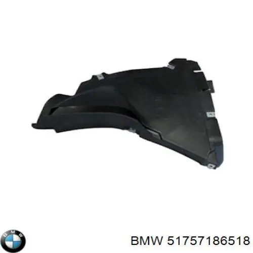 Proteção direita do pára-choque dianteiro BMW 51757186518 preço, a partir de 23,28 USD