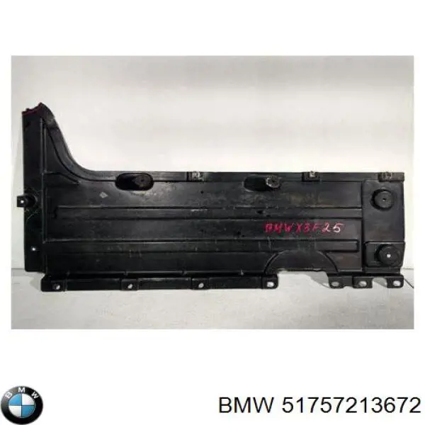 51757213672 BMW Proteção dianteira direita de fundo