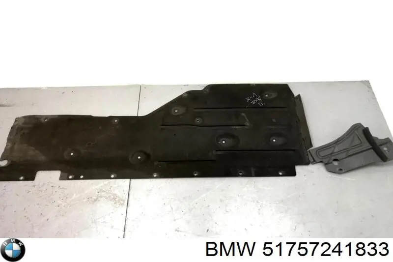Compre 51757241833 BMW Proteção de fundo esquerda