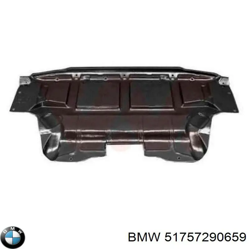 Compre 51757290659 BMW Proteção de motor, de panela (da seção de motor)