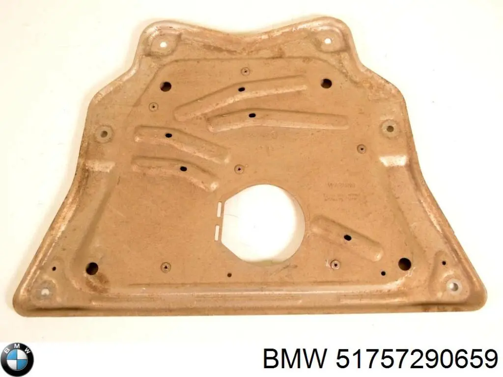 Proteção de motor, de panela (da seção de motor) BMW 51757290659 preço, a partir de 67,44 USD