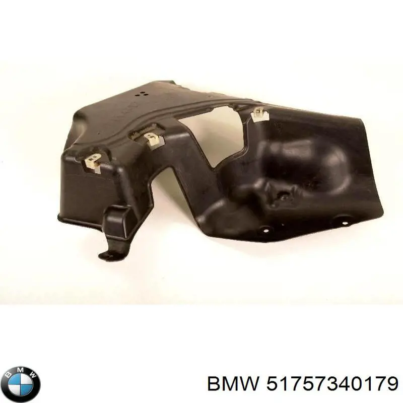 51757340179 BMW Proteção de fundo traseira esquerda