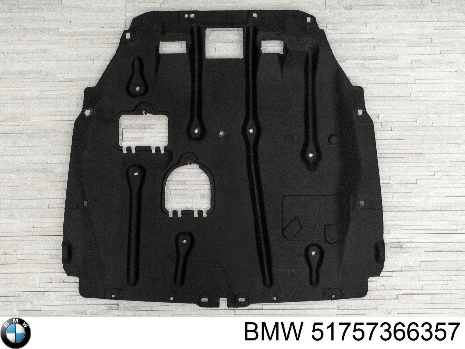Compre 51757366357 BMW Proteção de motor, de panela (da seção de motor)