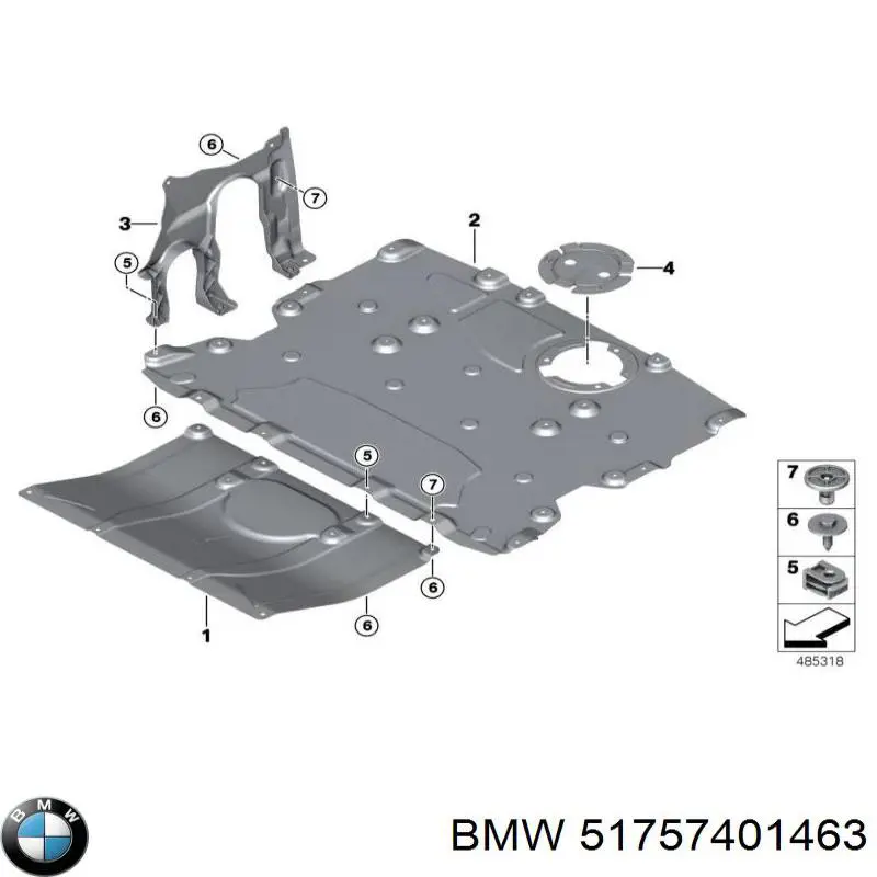 Proteção de motor dianteira FPS FP1446220 preço, a partir de 106,66 USD